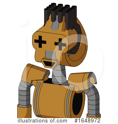 Royalty-Free (RF) Robot Clipart Illustration by Leo Blanchette - Stock Sample #1648972