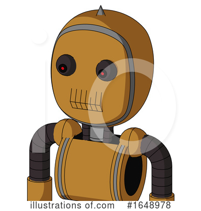 Royalty-Free (RF) Robot Clipart Illustration by Leo Blanchette - Stock Sample #1648978