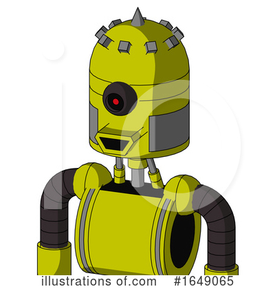 Royalty-Free (RF) Robot Clipart Illustration by Leo Blanchette - Stock Sample #1649065