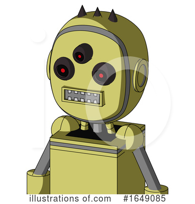 Royalty-Free (RF) Robot Clipart Illustration by Leo Blanchette - Stock Sample #1649085