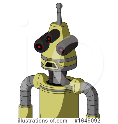 Royalty-Free (RF) Robot Clipart Illustration by Leo Blanchette - Stock Sample #1649092