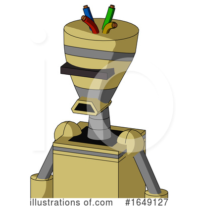 Royalty-Free (RF) Robot Clipart Illustration by Leo Blanchette - Stock Sample #1649127
