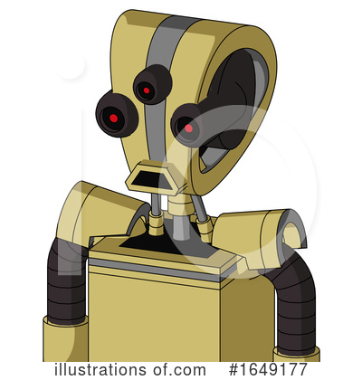 Royalty-Free (RF) Robot Clipart Illustration by Leo Blanchette - Stock Sample #1649177