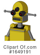 Robot Clipart #1649191 by Leo Blanchette