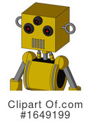 Robot Clipart #1649199 by Leo Blanchette