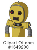 Robot Clipart #1649200 by Leo Blanchette