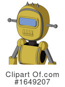 Robot Clipart #1649207 by Leo Blanchette