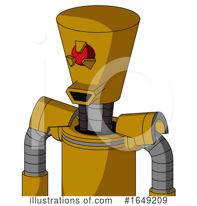 Royalty-Free (RF) Robot Clipart Illustration by Leo Blanchette - Stock Sample #1649209