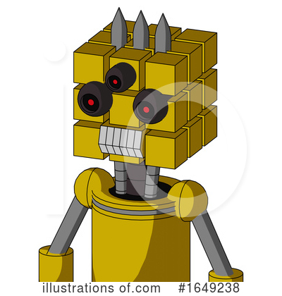 Royalty-Free (RF) Robot Clipart Illustration by Leo Blanchette - Stock Sample #1649238