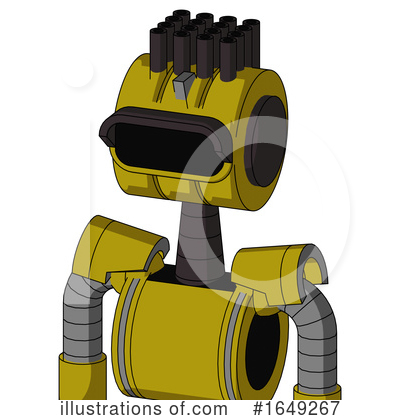 Royalty-Free (RF) Robot Clipart Illustration by Leo Blanchette - Stock Sample #1649267