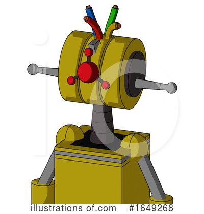 Royalty-Free (RF) Robot Clipart Illustration by Leo Blanchette - Stock Sample #1649268