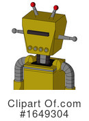 Robot Clipart #1649304 by Leo Blanchette