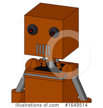 Royalty-Free (RF) Robot Clipart Illustration by Leo Blanchette - Stock Sample #1649514