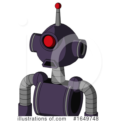 Royalty-Free (RF) Robot Clipart Illustration by Leo Blanchette - Stock Sample #1649748