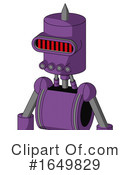 Robot Clipart #1649829 by Leo Blanchette