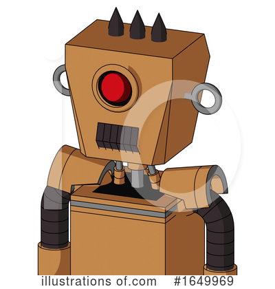Royalty-Free (RF) Robot Clipart Illustration by Leo Blanchette - Stock Sample #1649969