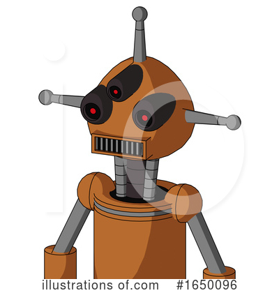 Royalty-Free (RF) Robot Clipart Illustration by Leo Blanchette - Stock Sample #1650096
