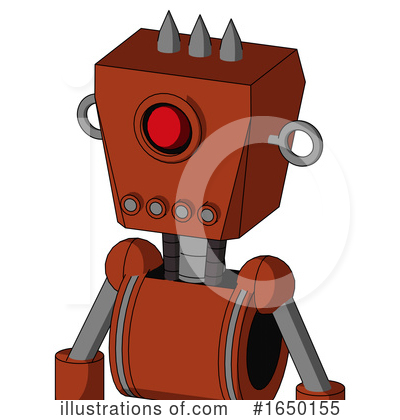 Royalty-Free (RF) Robot Clipart Illustration by Leo Blanchette - Stock Sample #1650155