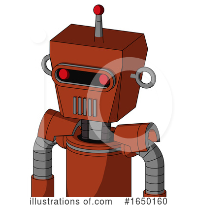 Royalty-Free (RF) Robot Clipart Illustration by Leo Blanchette - Stock Sample #1650160