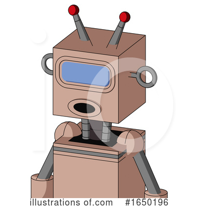 Royalty-Free (RF) Robot Clipart Illustration by Leo Blanchette - Stock Sample #1650196