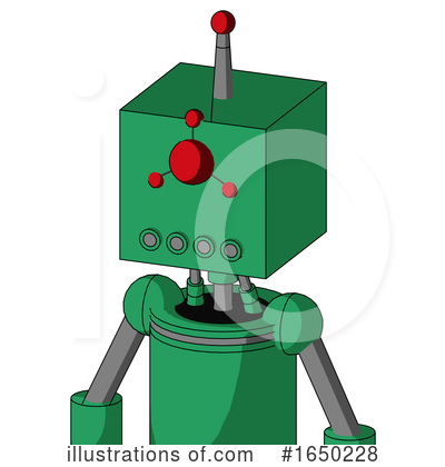 Royalty-Free (RF) Robot Clipart Illustration by Leo Blanchette - Stock Sample #1650228