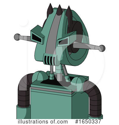 Royalty-Free (RF) Robot Clipart Illustration by Leo Blanchette - Stock Sample #1650337