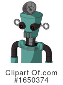 Robot Clipart #1650374 by Leo Blanchette