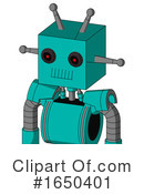 Robot Clipart #1650401 by Leo Blanchette