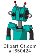 Robot Clipart #1650424 by Leo Blanchette