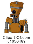Robot Clipart #1650489 by Leo Blanchette