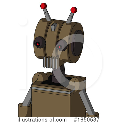 Royalty-Free (RF) Robot Clipart Illustration by Leo Blanchette - Stock Sample #1650537