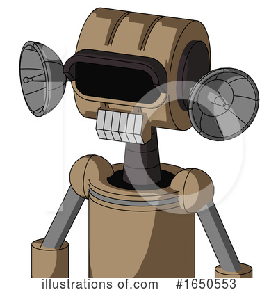 Royalty-Free (RF) Robot Clipart Illustration by Leo Blanchette - Stock Sample #1650553