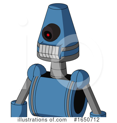 Royalty-Free (RF) Robot Clipart Illustration by Leo Blanchette - Stock Sample #1650712