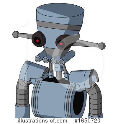 Royalty-Free (RF) Robot Clipart Illustration by Leo Blanchette - Stock Sample #1650720