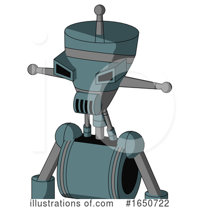 Royalty-Free (RF) Robot Clipart Illustration by Leo Blanchette - Stock Sample #1650722
