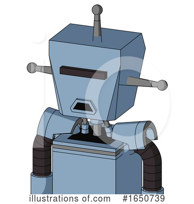 Royalty-Free (RF) Robot Clipart Illustration by Leo Blanchette - Stock Sample #1650739