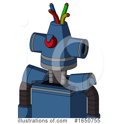 Royalty-Free (RF) Robot Clipart Illustration by Leo Blanchette - Stock Sample #1650755