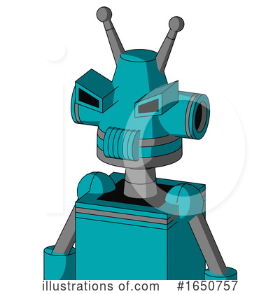 Royalty-Free (RF) Robot Clipart Illustration by Leo Blanchette - Stock Sample #1650757