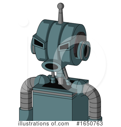 Royalty-Free (RF) Robot Clipart Illustration by Leo Blanchette - Stock Sample #1650763