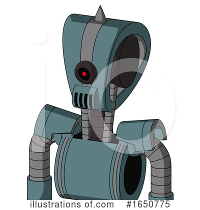 Royalty-Free (RF) Robot Clipart Illustration by Leo Blanchette - Stock Sample #1650775