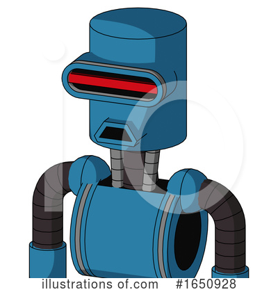 Royalty-Free (RF) Robot Clipart Illustration by Leo Blanchette - Stock Sample #1650928