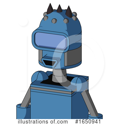 Royalty-Free (RF) Robot Clipart Illustration by Leo Blanchette - Stock Sample #1650941