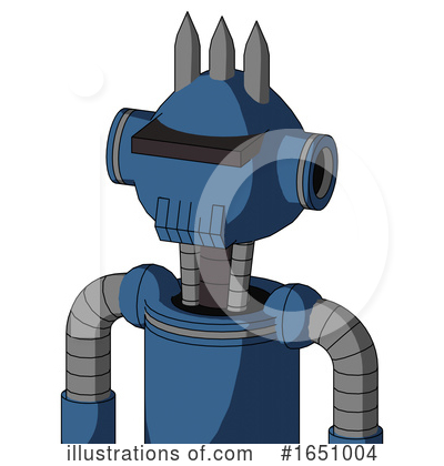 Royalty-Free (RF) Robot Clipart Illustration by Leo Blanchette - Stock Sample #1651004