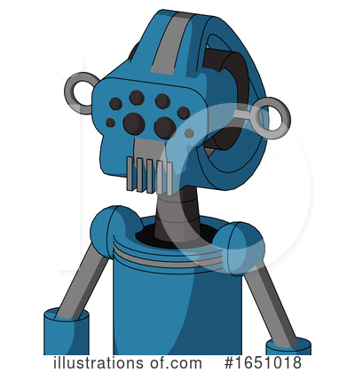 Royalty-Free (RF) Robot Clipart Illustration by Leo Blanchette - Stock Sample #1651018