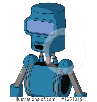 Royalty-Free (RF) Robot Clipart Illustration by Leo Blanchette - Stock Sample #1651019
