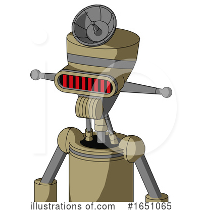 Royalty-Free (RF) Robot Clipart Illustration by Leo Blanchette - Stock Sample #1651065