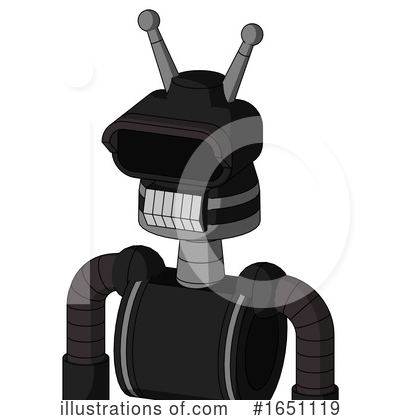 Royalty-Free (RF) Robot Clipart Illustration by Leo Blanchette - Stock Sample #1651119