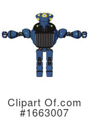 Robot Clipart #1663007 by Leo Blanchette