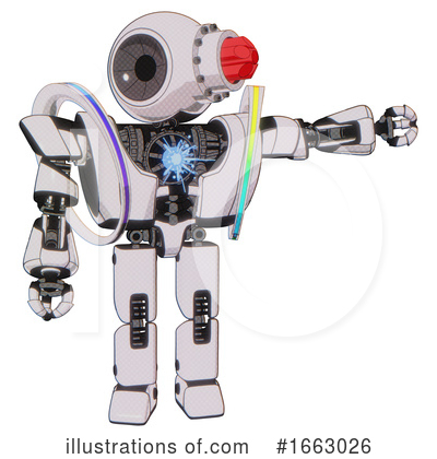 Royalty-Free (RF) Robot Clipart Illustration by Leo Blanchette - Stock Sample #1663026