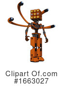 Robot Clipart #1663027 by Leo Blanchette
